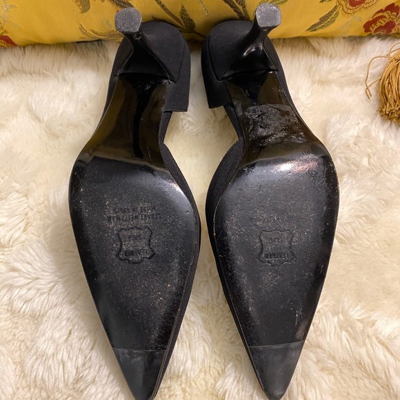 🌸 STUART WEITZMAN BLACK HEELS - Picture 7 of 15
